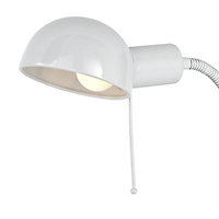 Colours Tutti Goose neck White Incandescent Clip-on desk lamp