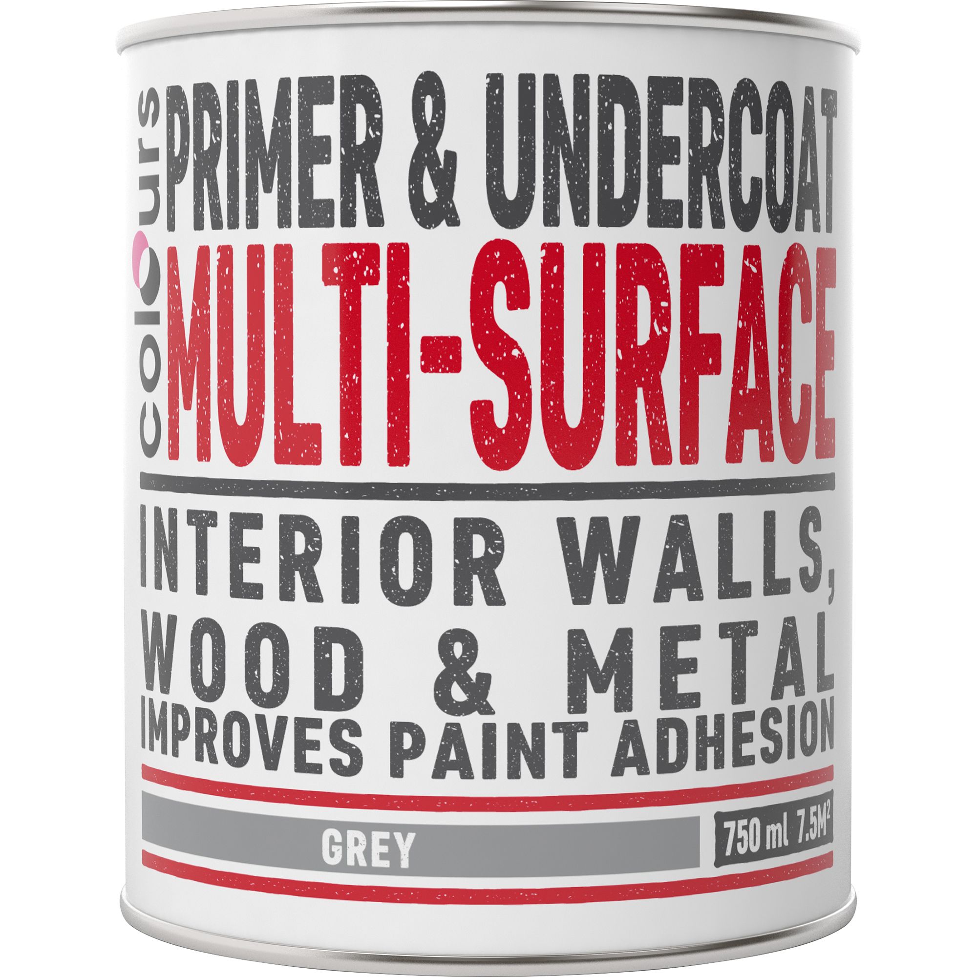 Colours Universal Grey Multi-surface Primer & undercoat, 750ml