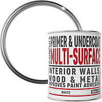 Colours Universal White Wall & ceiling Primer & undercoat, 750ml