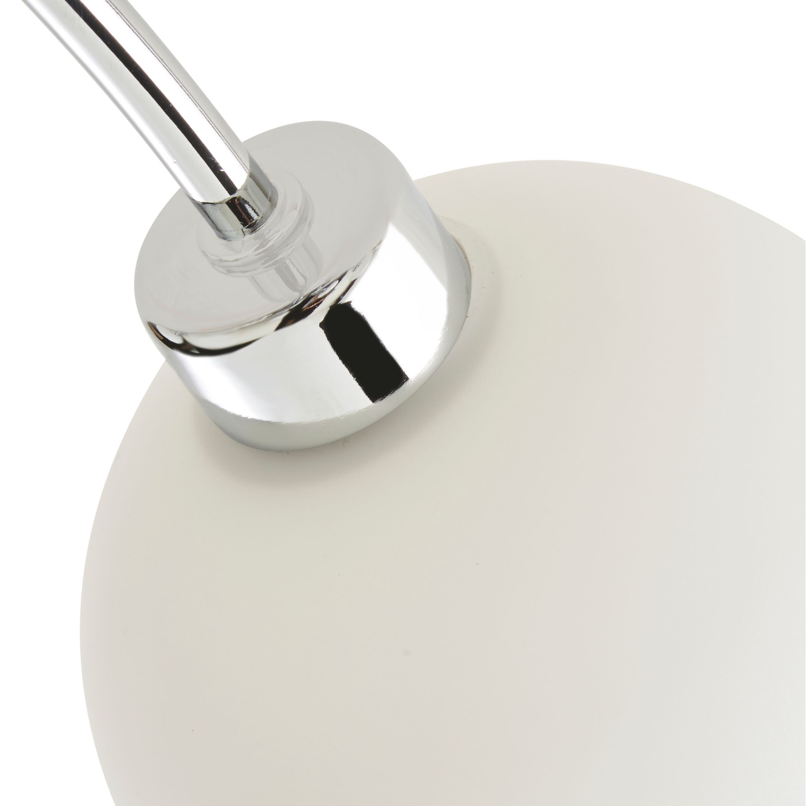 Colours Vacuna Glass & metal Chrome effect 6 Lamp Ceiling light