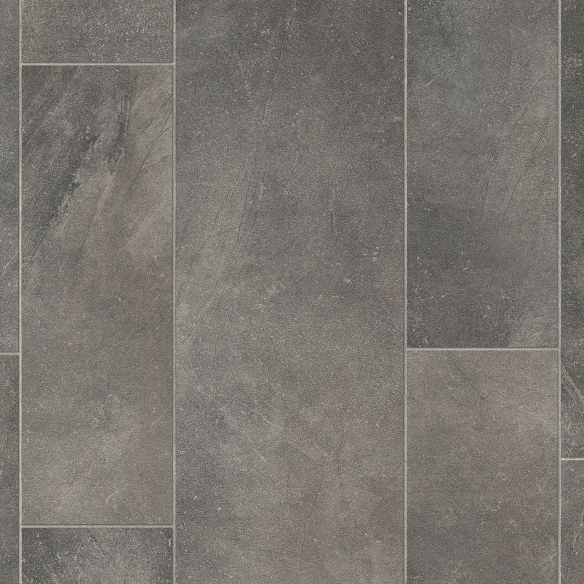 Colours Vinyl rolls Grey Stone effect Vinyl Sheet vinyl, 4m²