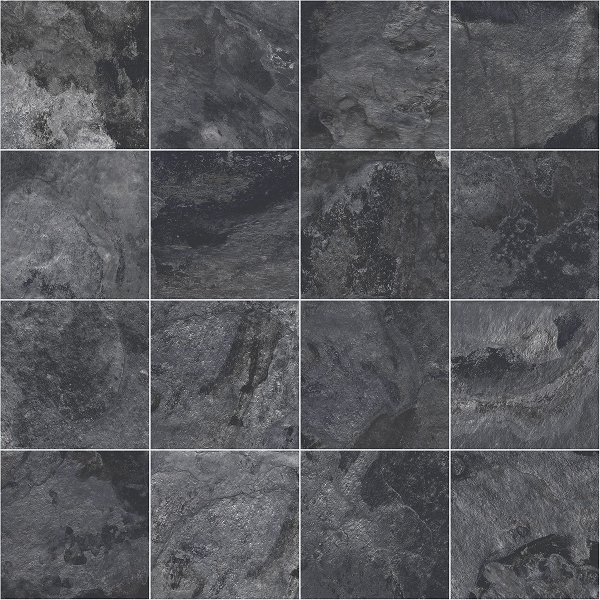 Colours Vittoria Black Stone effect Vinyl flooring