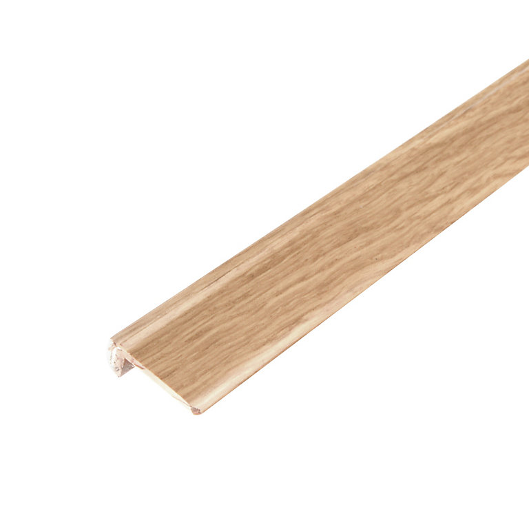 Colours Warm Oak Effect Floor Edge Trim, Wood Trim For Laminate Flooring
