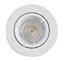 Colours White Adjustable LED Warm white Downlight 4.9W IP20