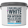 Colours White Matt Emulsion paint, 0L