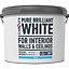Colours White Matt Emulsion paint, 0L