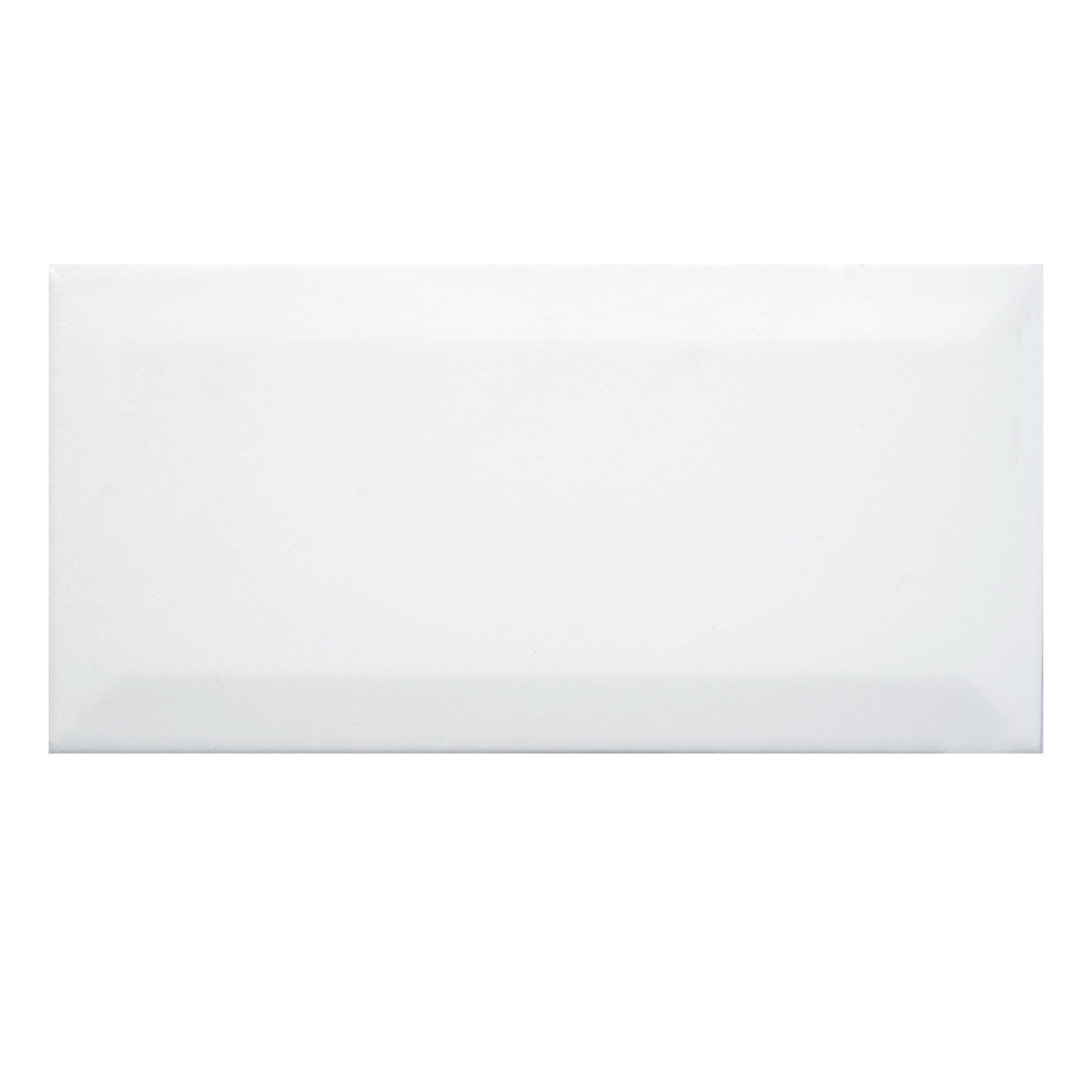 Colours White Matt Metro Ceramic Indoor Wall Tile Sample | DIY at B&Q