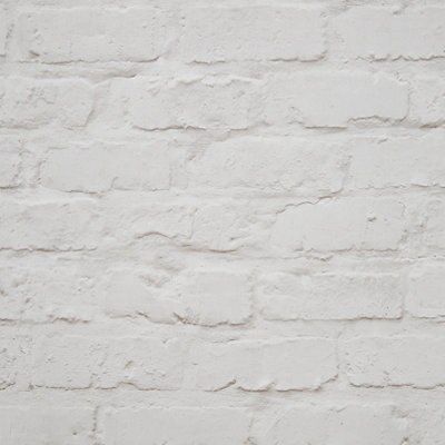 Colours White Painted Brick Embossed Wallpaper Diy At B Q