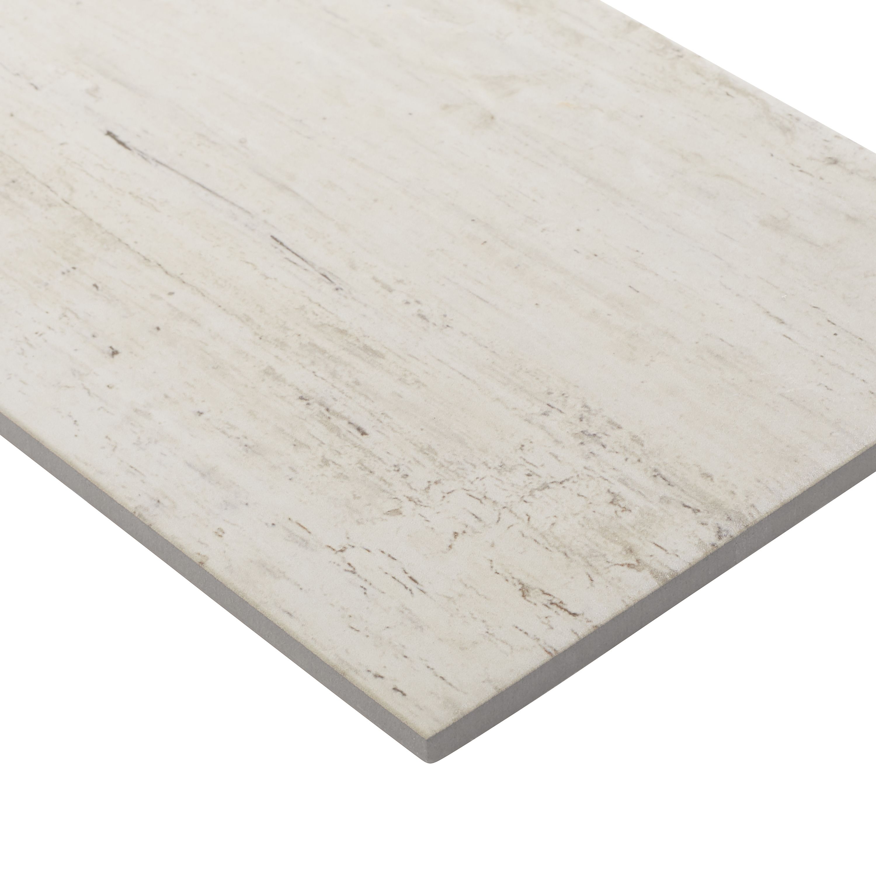 Colours Worn wood Grey Porcelain Wall & floor Tile - 7