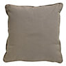 Colours Zen Cream & seine Plain Cushion (L)40cm x (W)40cm