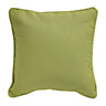 Colours Zen Plain Lime blossom Cushion (L)40cm x (W)40cm