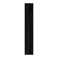 ColoursEbony Wood effect PVC Luxury vinyl click Luxury vinyl click flooring , (W)191mm