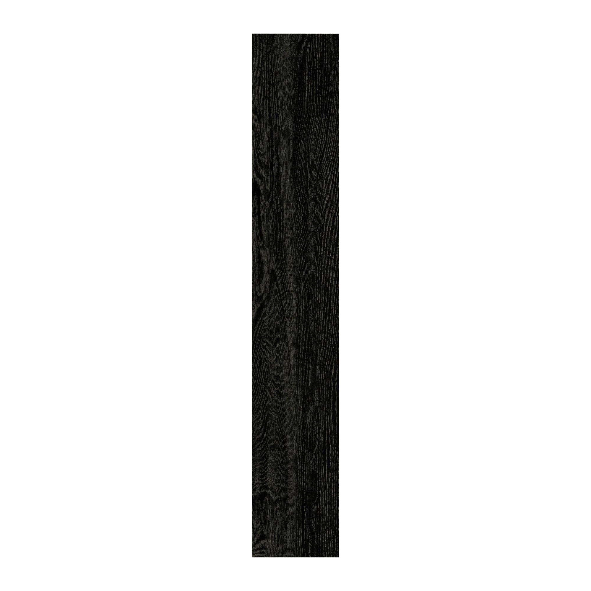 ColoursEbony Wood effect PVC Luxury vinyl click Luxury vinyl click