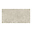 ColoursGrey Limestone effect PVC Luxury vinyl click Luxury vinyl click flooring , (W)324mm