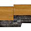 ColoursNatural Warm oak effect PVC Luxury vinyl click Luxury vinyl click flooring , (W)191mm
