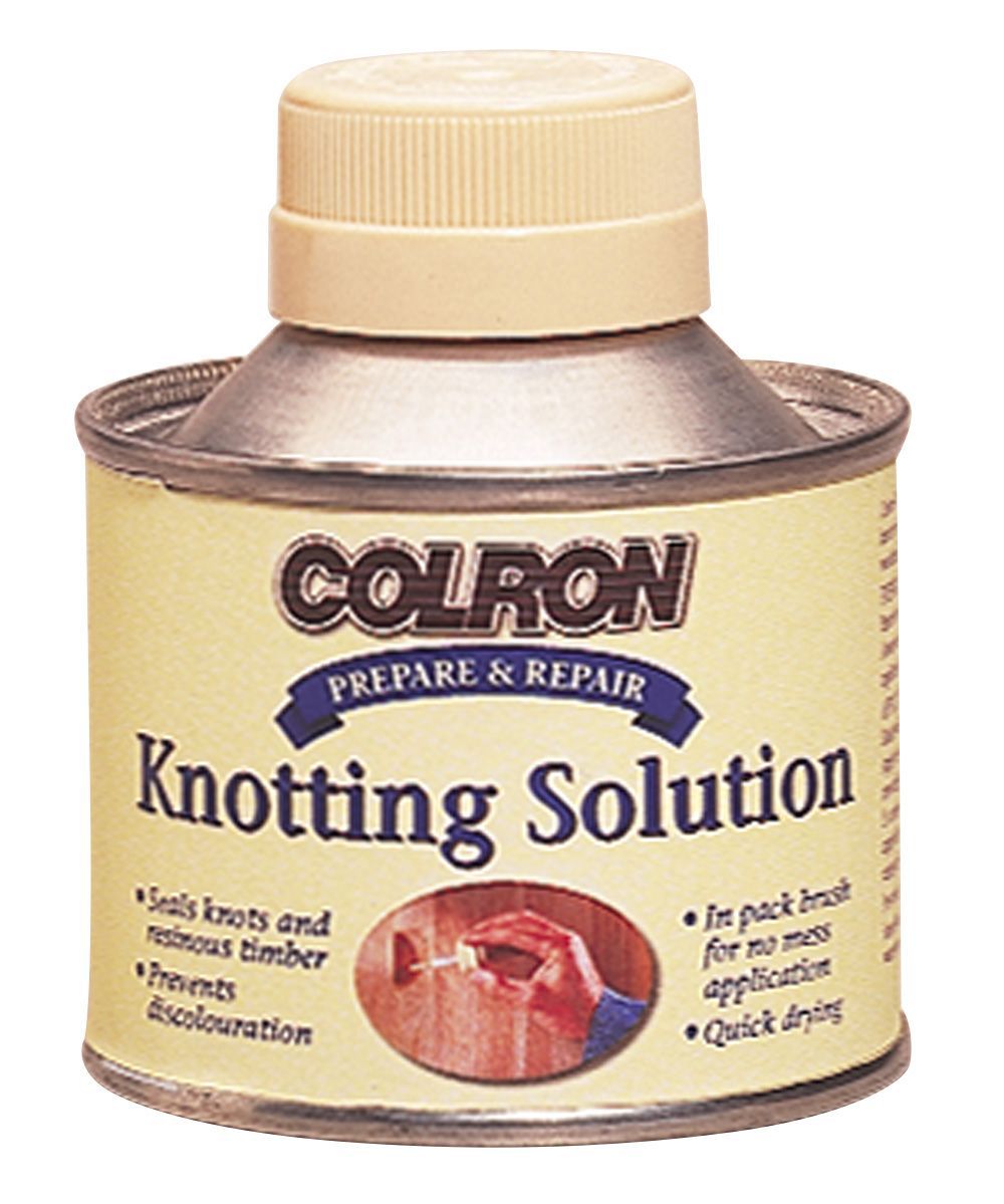 Colron Knotting Solution Clear Satin Furniture Knotting solution, 120ml