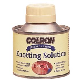 Colron Knotting Solution Clear Satin Furniture Knotting solution, 120ml