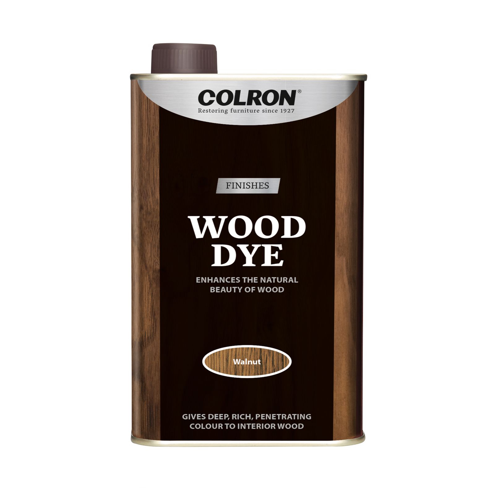 Colron Refined American walnut Matt Furniture Wood dye, 250ml