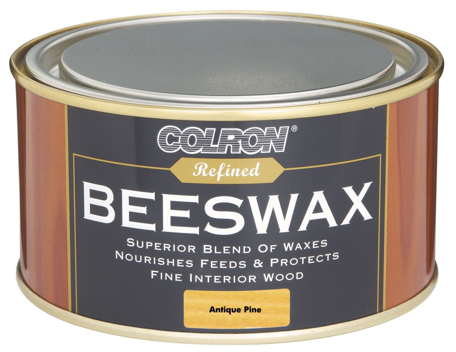 Colron Refined Antique pine Matt Furniture Wax Beeswax, 0.4L