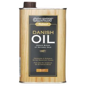 Colron Refined Antique pine Satin Not antibacterial Danish Furniture Wood oil, 500ml