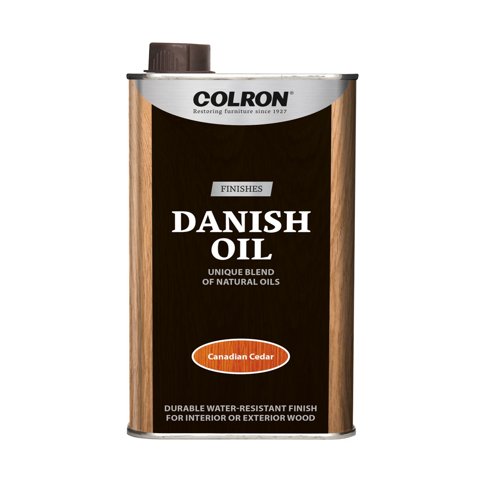 Colron Refined Canadian cedar Satin Not antibacterial Danish Furniture Wood oil, 500ml