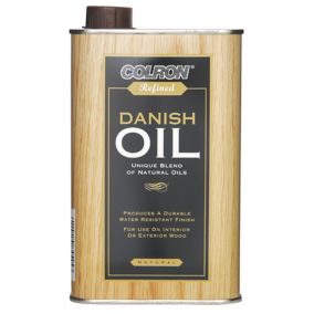 Colron Refined Clear Satin Not antibacterial Danish Furniture Wood oil, 500ml