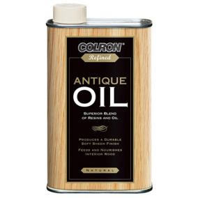 Colron Refined Clear Soft sheen Not antibacterial Furniture Wood oil, 500ml