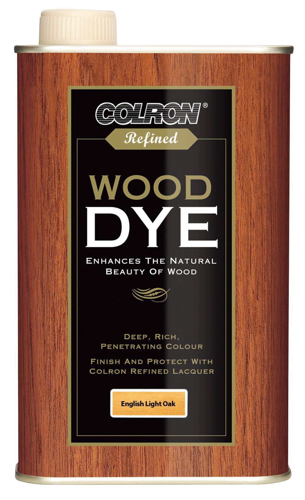 Colron Refined English Light Oak Matt Wood Dye 0 5l Diy At B Q