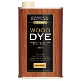 Colron Refined English light oak Matt Wood dye, 0.5L