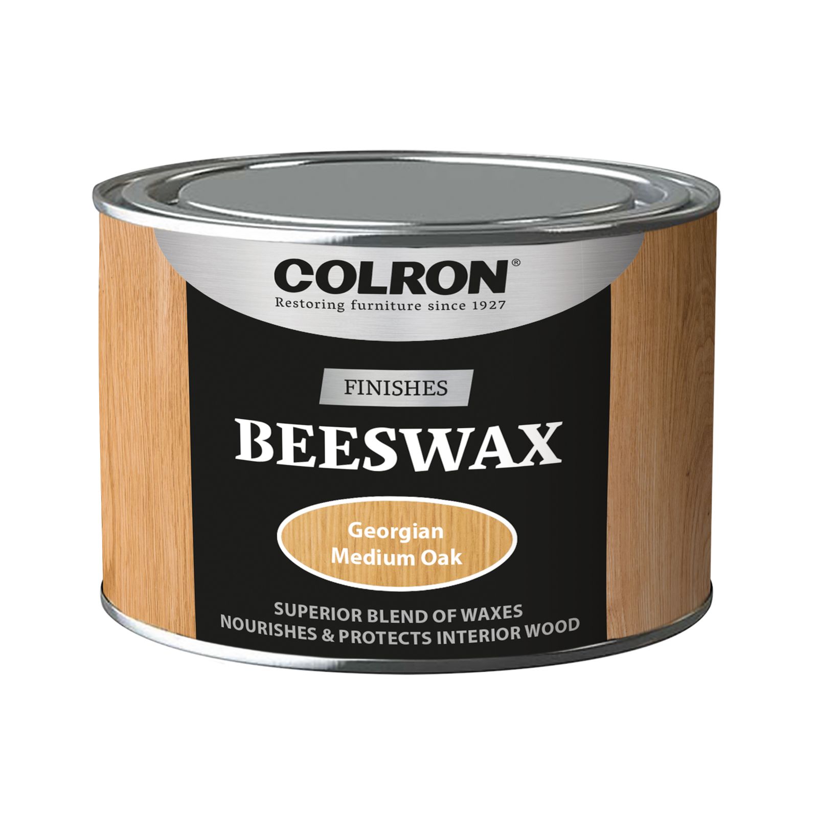 Colron Refined Georgian medium oak Matt Furniture Beeswax, 400ml