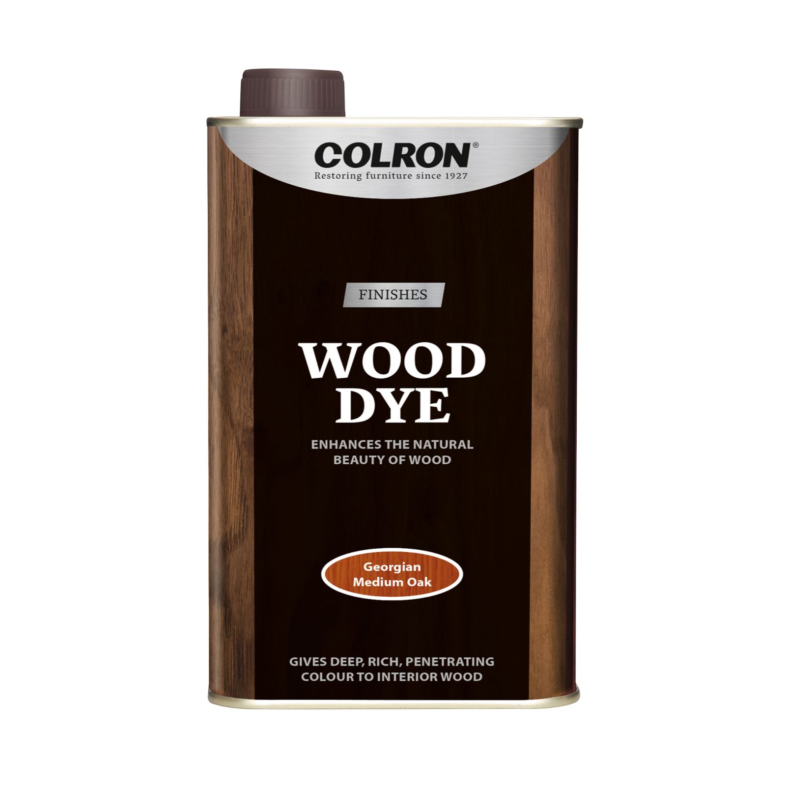 Colron Refined Georgian medium oak Matt Furniture Wood dye, 250ml