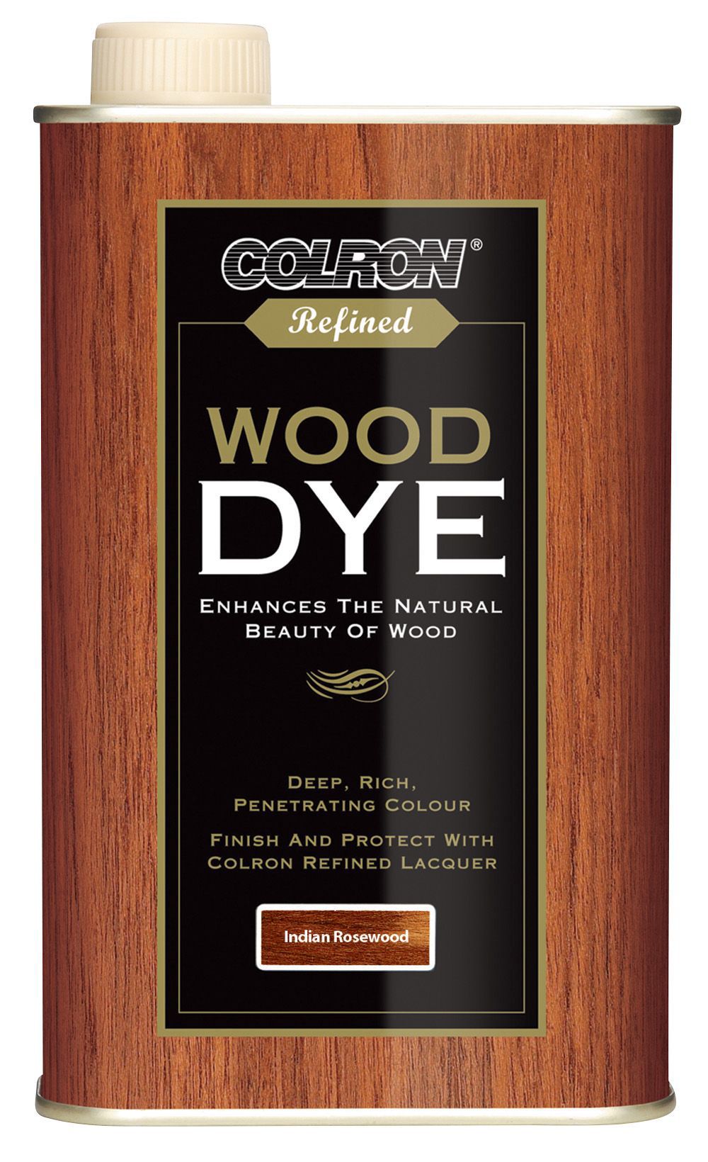 Product image for Colron Refined Indian rosewood Matt Wood dye, 500ml