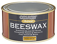 Colron Refined Jacobean dark oak Matt Furniture Wax Beeswax, 0.4L