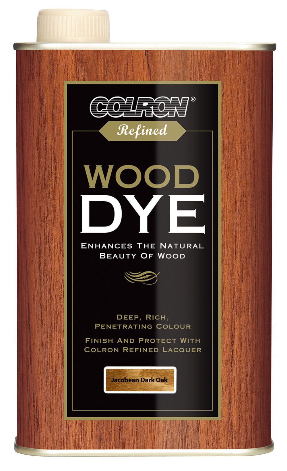 Colron Refined Jacobean dark oak Matt Furniture Wood dye, 500ml