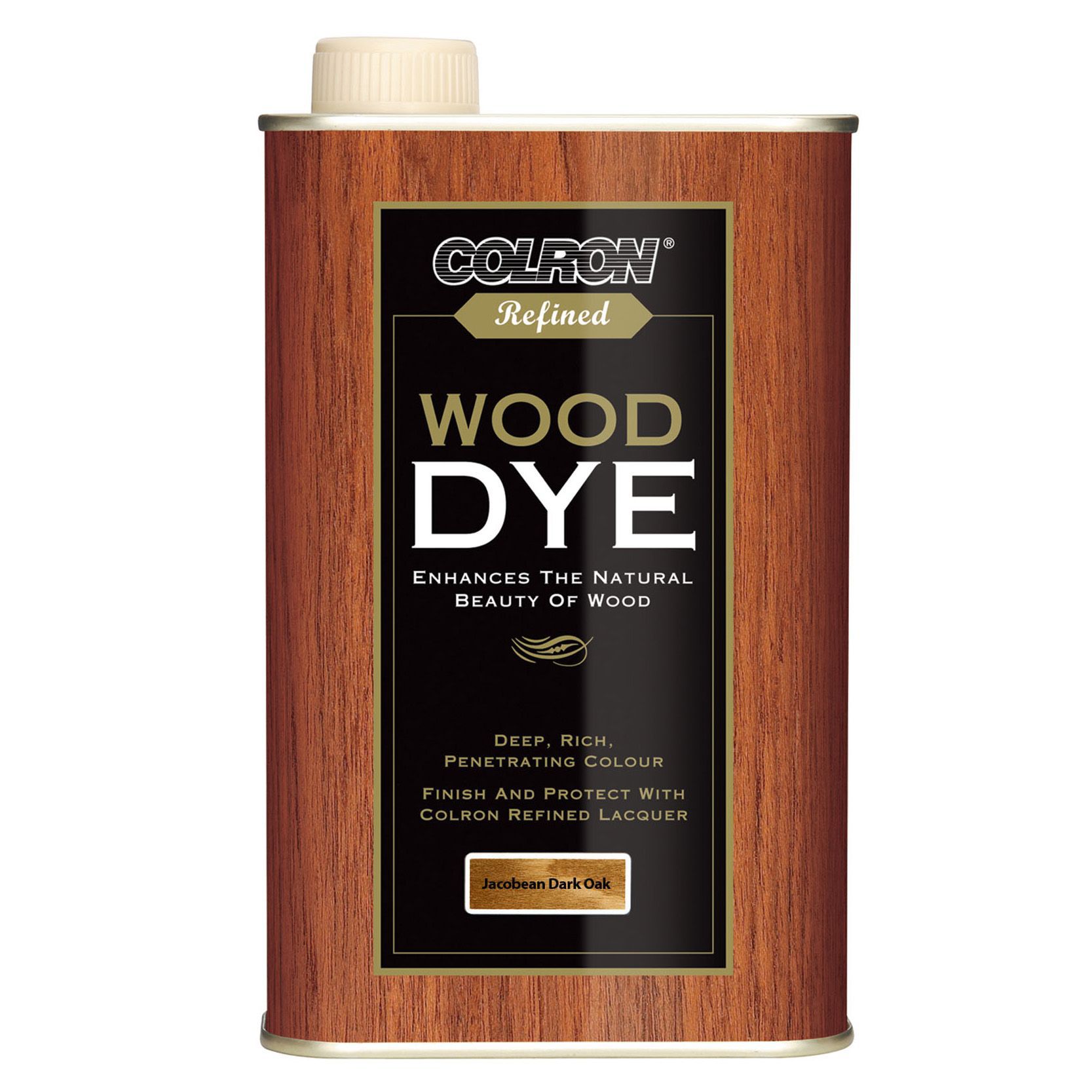 Colron Refined Jacobean Dark Oak Wood Dye 0 25l Diy At B Q