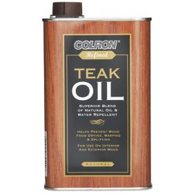 Colron Refined Matt Teak Wood oil, 500ml