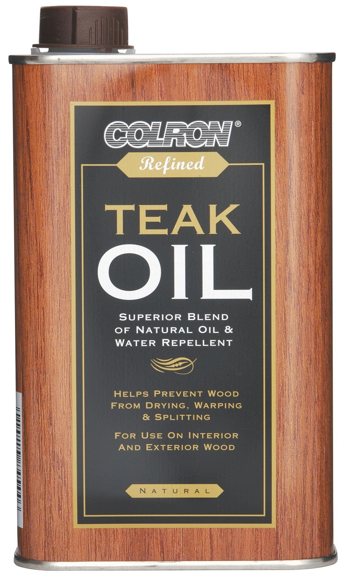 Colron Refined Teak Matt Not antibacterial Teak Furniture Wood oil, 500ml