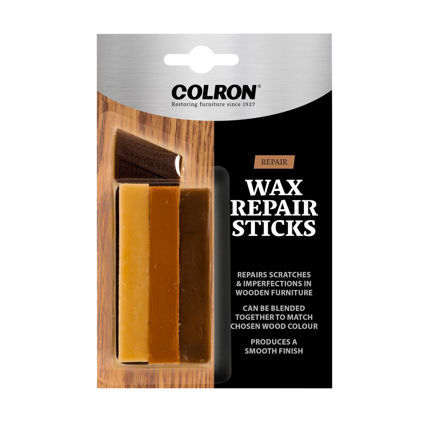 Colron Soft sheen Furniture Wax repair sticks