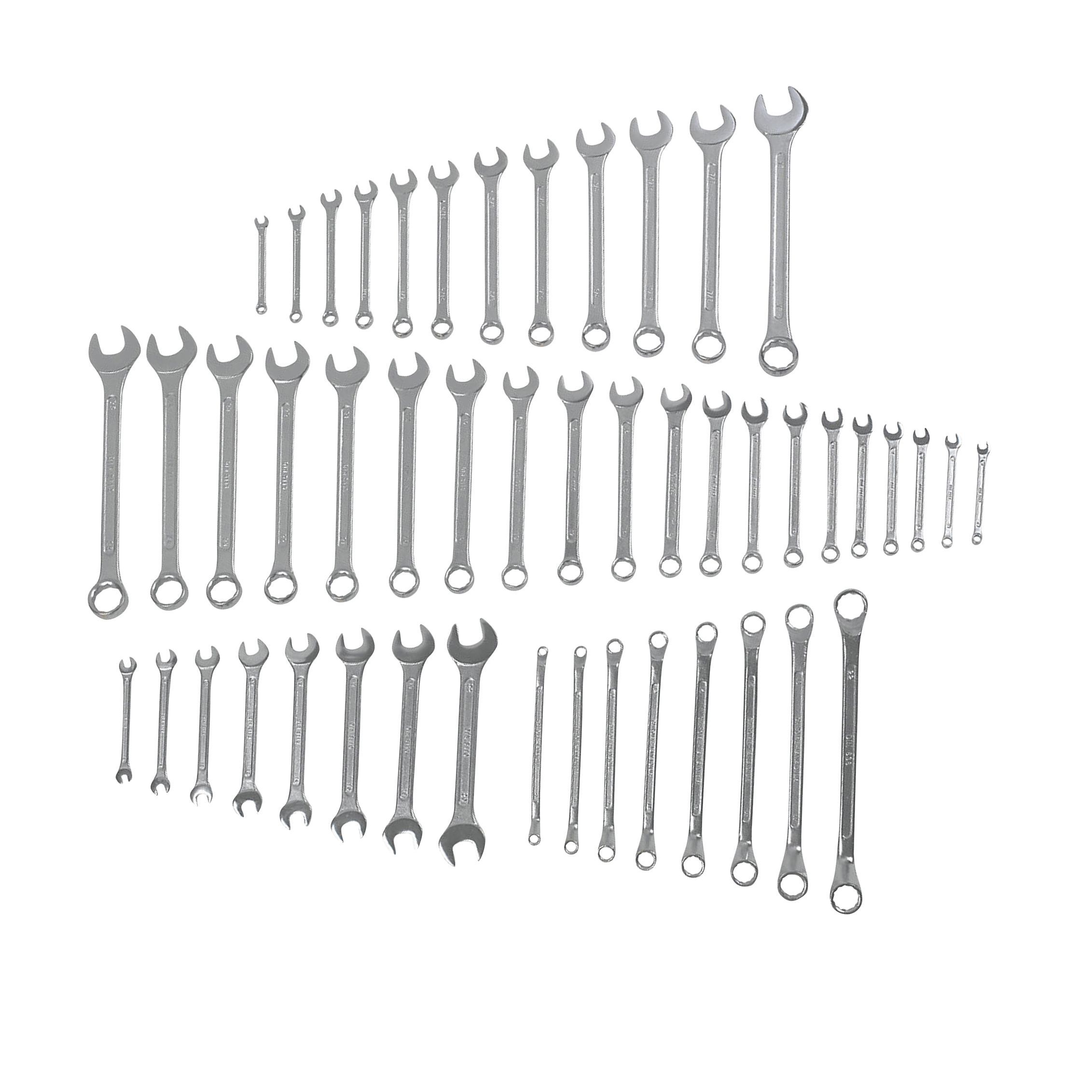 Combination spanners, Set of 48 DIY at B&Q
