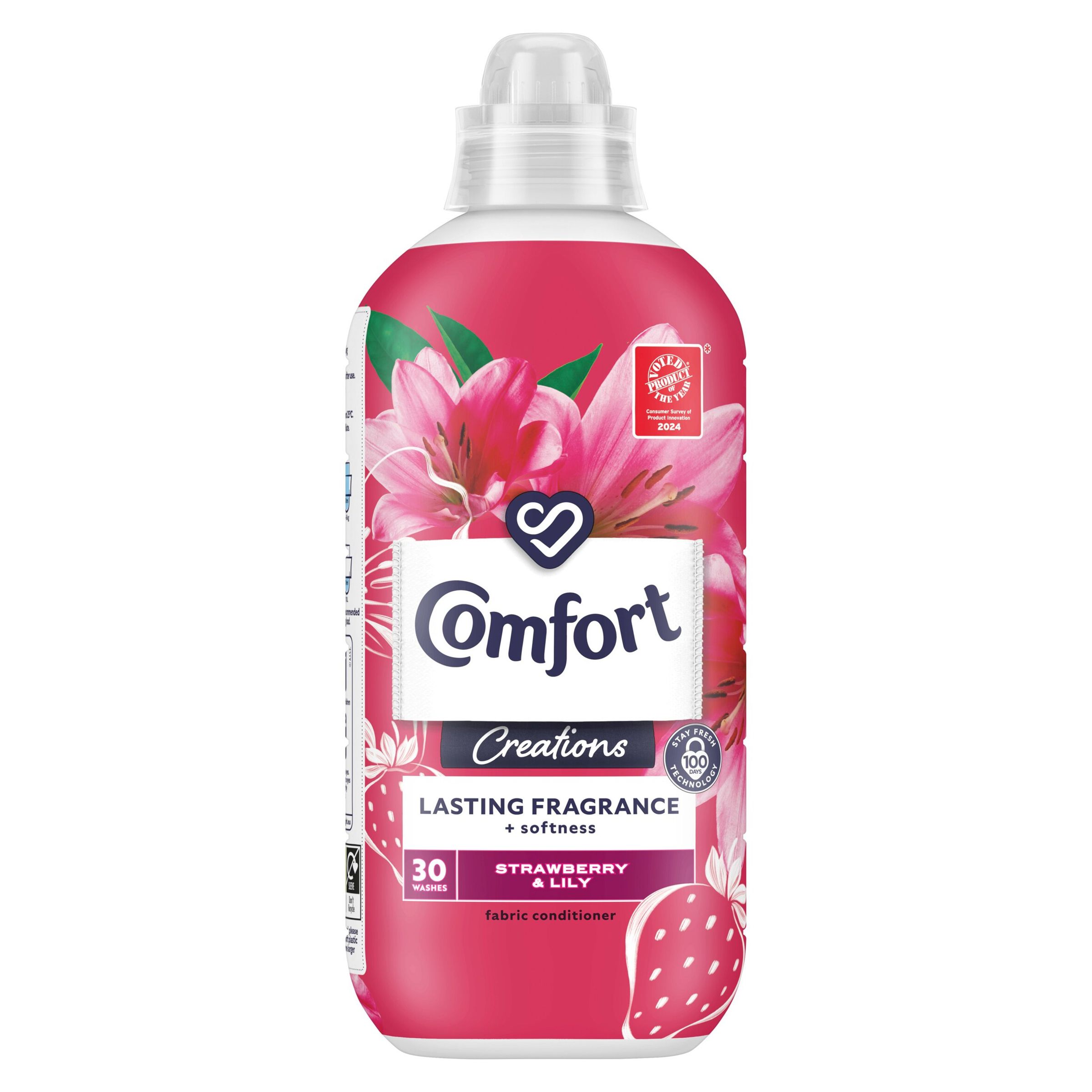 Comfort Creations Strawberry & Lily Fabric conditioner