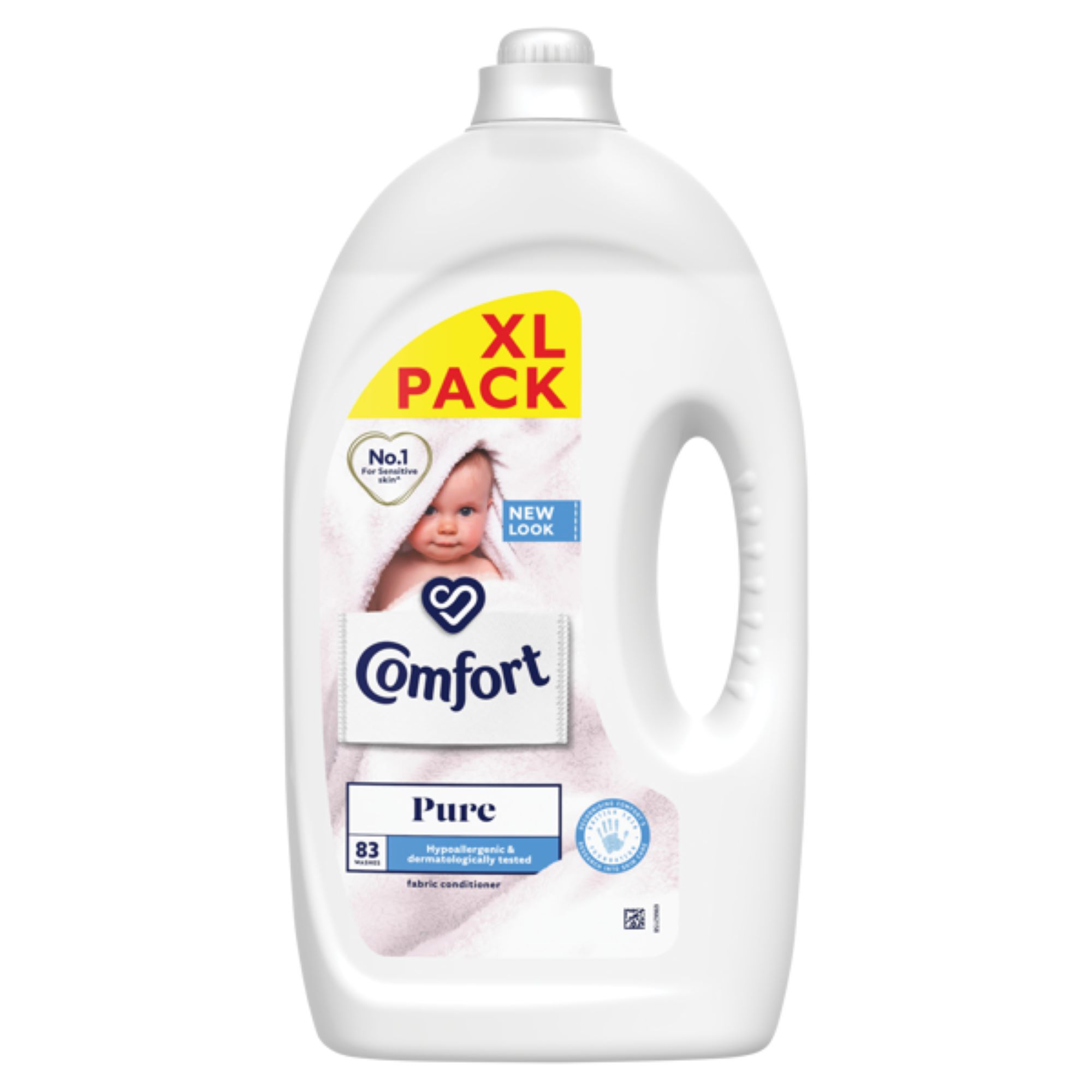 Comfort Pure Fabric conditioner, 2.5kg, 2.49L