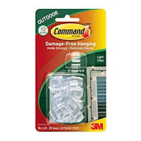 COMMAND OUTDOOR LIGHT CLIPS
