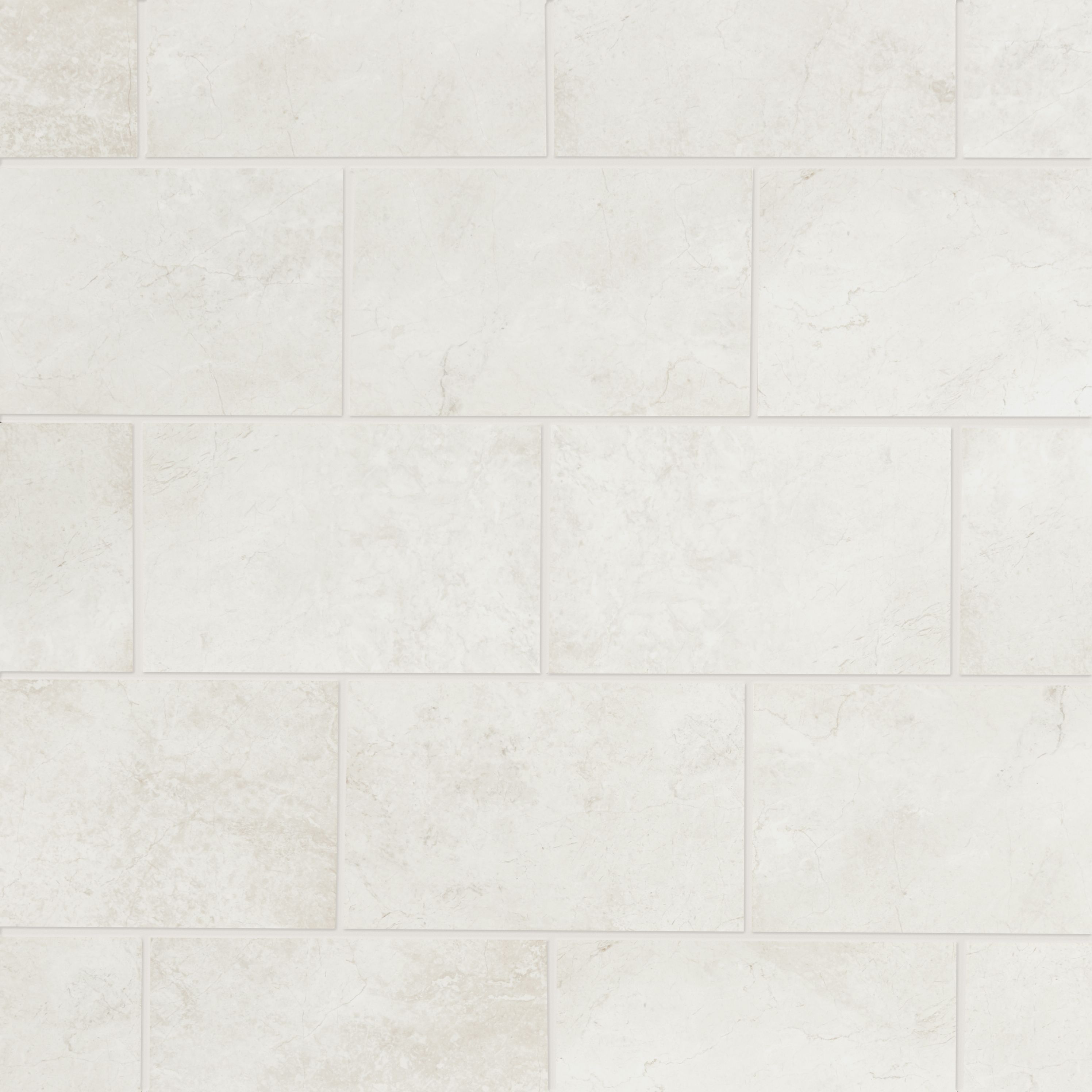 Commo White Gloss Flat Ceramic Indoor Wall Tile Sample