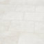 Commo White Gloss Flat Ceramic Wall Tile, Pack of 10, (L)402.4mm (W)251.6mm