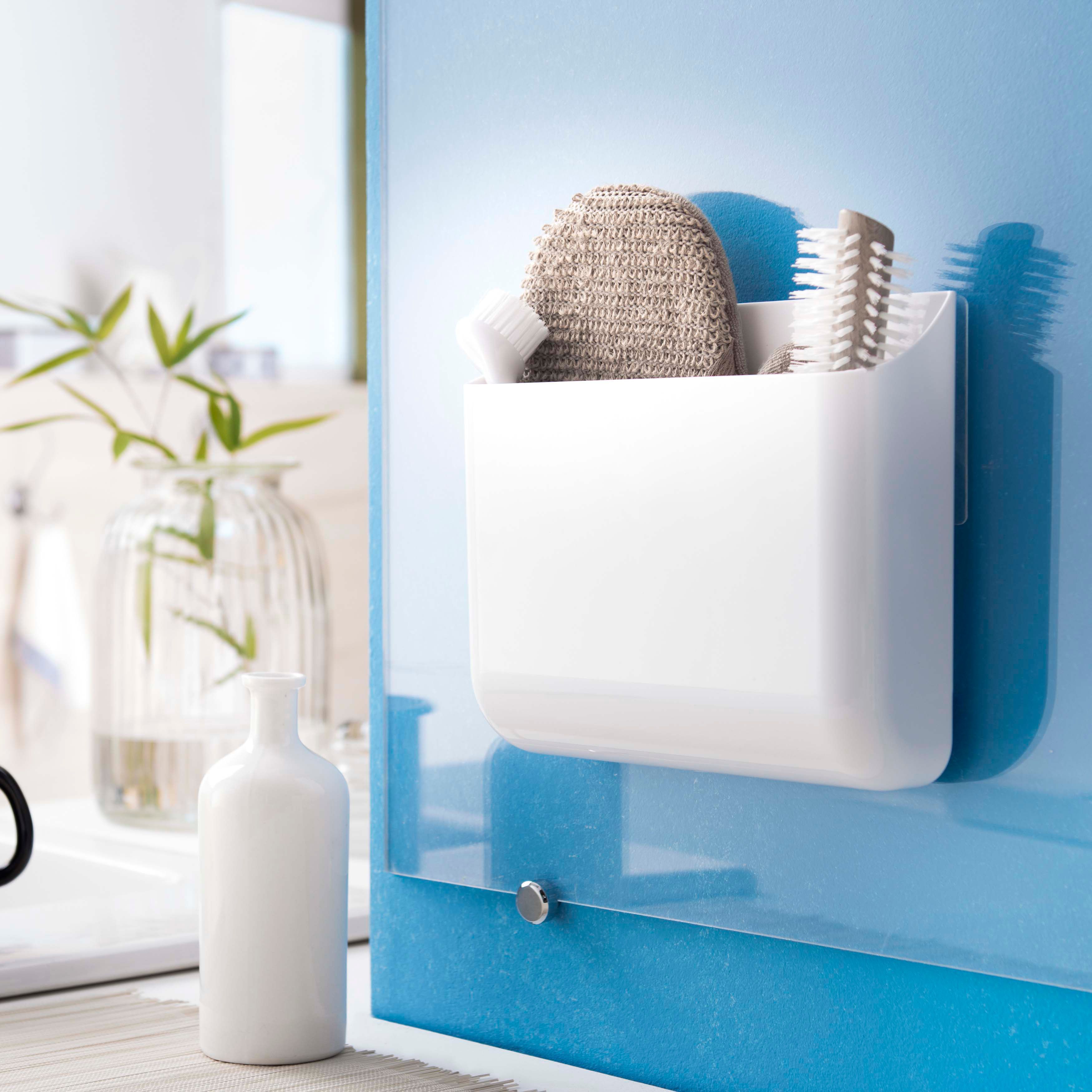 Compactor home Hang-It White Curved 5L Storage box
