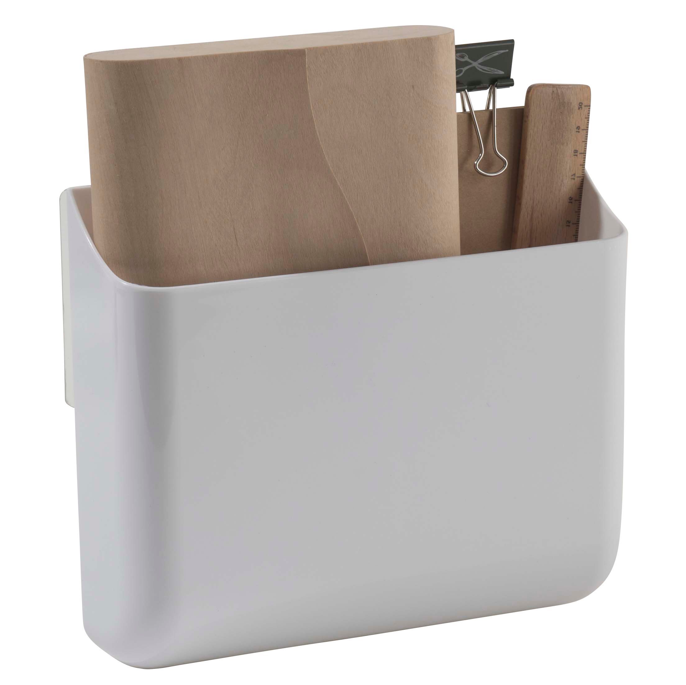 Compactor home Hang-It White Curved 5L Storage box