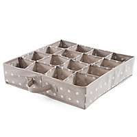 Compactor Taupe Drawer organiser