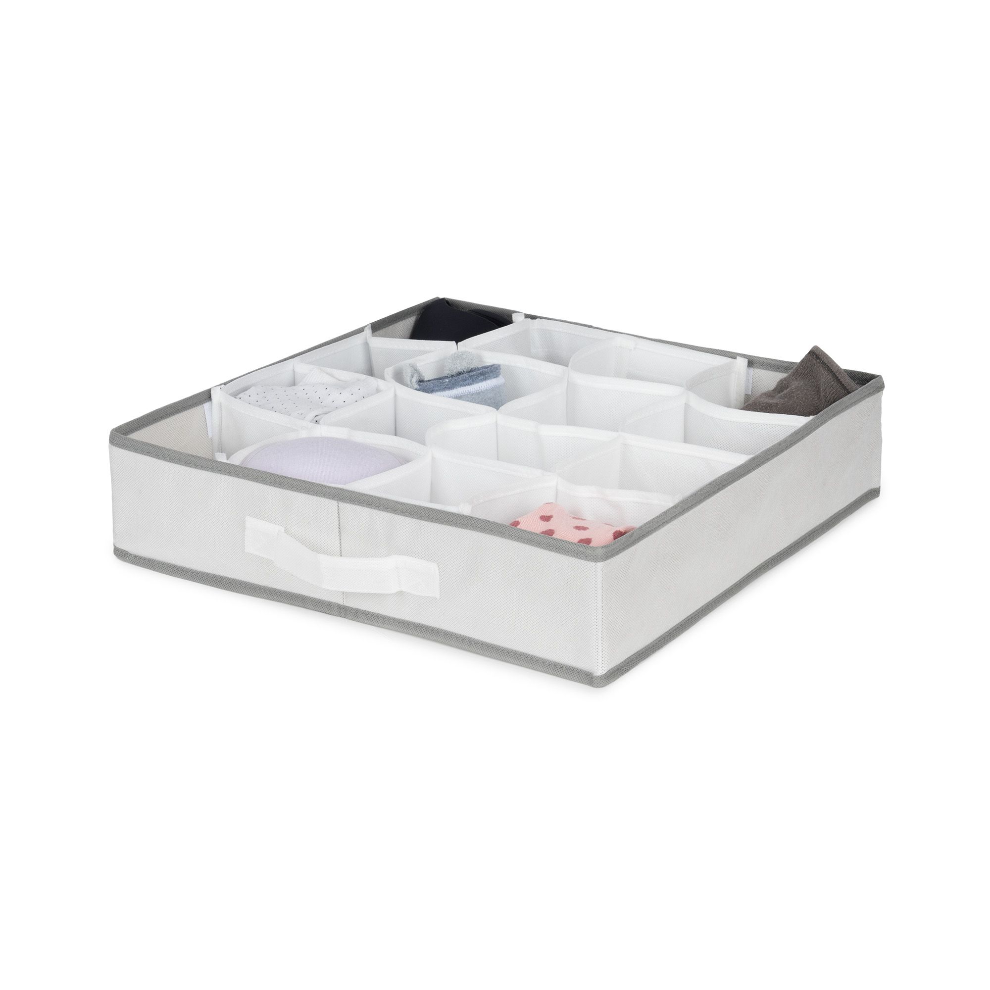 Compactor White Small Storage Drawer organiser