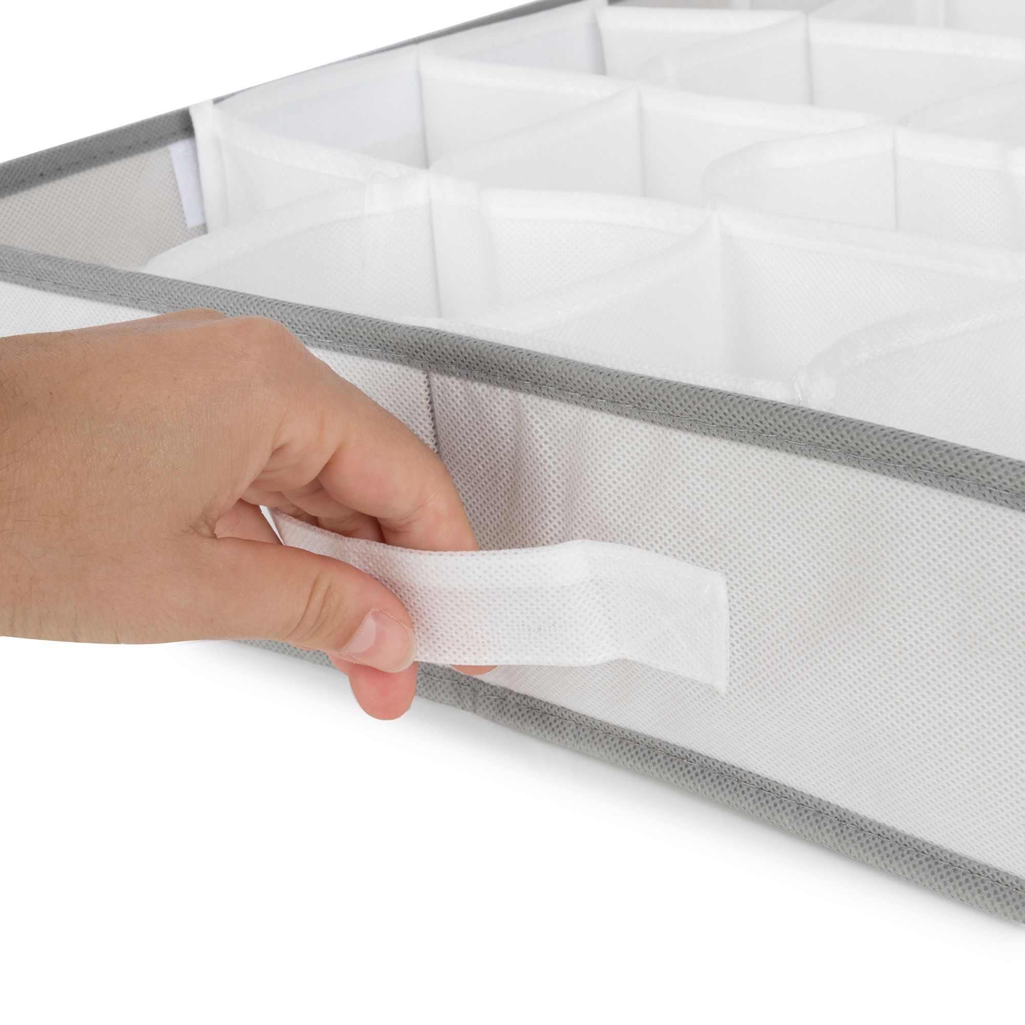 Compactor White Small Storage Drawer organiser