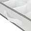 Compactor White Small Storage Drawer organiser